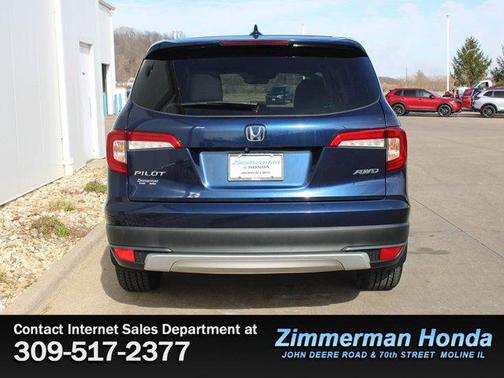 Blue 2019 Honda Pilot EX-L