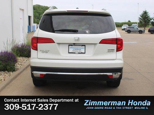 White 2016 Honda Pilot Touring