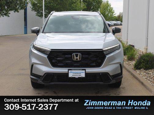 Solar Silver Metallic 2026 Honda CR-V Hybrid Sport-L AWD
