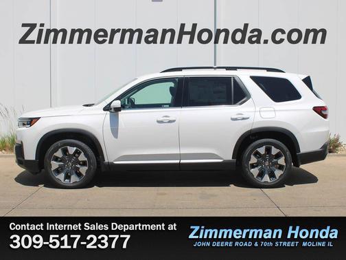 Platinum White Pearl 2026 Honda Pilot Elite