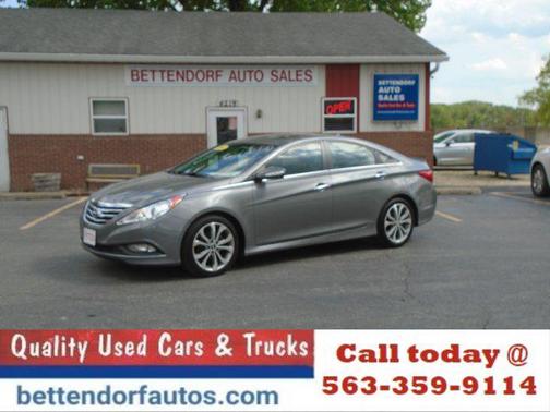 Harbor Gray Metallic 2014 Hyundai SONATA SE