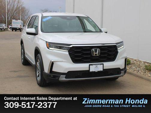 Platinum White Pearl 2025 Honda Pilot EX-L