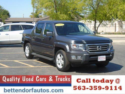Modern Steel Metallic 2014 Honda Ridgeline RTL