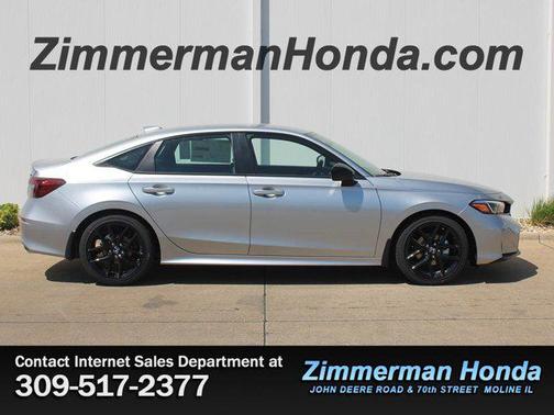 Solar Silver Metallic 2026 Honda Civic Sport