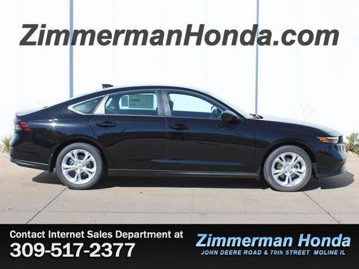 Crystal Black Pearl 2026 Honda Accord LX 1.5T