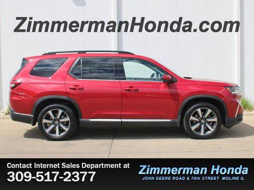 Radiant Red Metallic II 2024 Honda Pilot Touring 8-Passenger