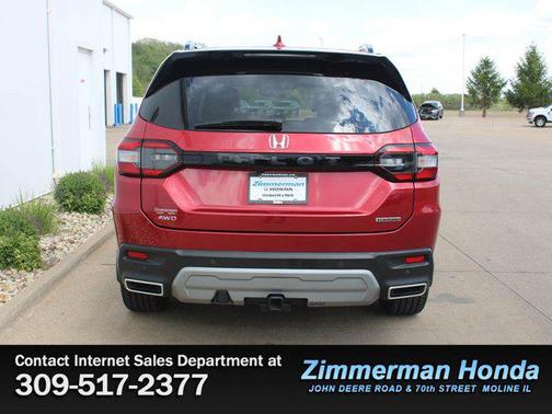 Radiant Red Metallic II 2024 Honda Pilot Touring 8-Passenger