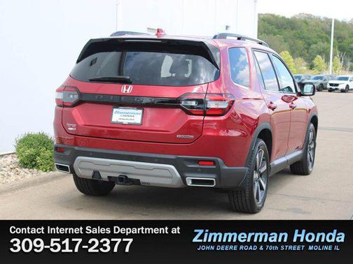 Radiant Red Metallic II 2024 Honda Pilot Touring 8-Passenger