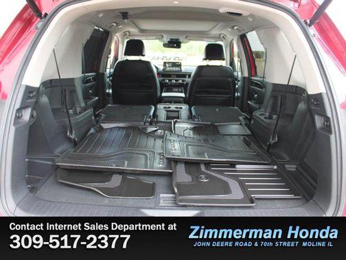 Radiant Red Metallic II 2024 Honda Pilot Touring 8-Passenger