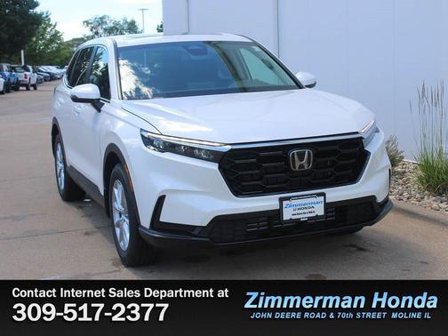 Platinum White Pearl 2026 Honda CR-V EX AWD