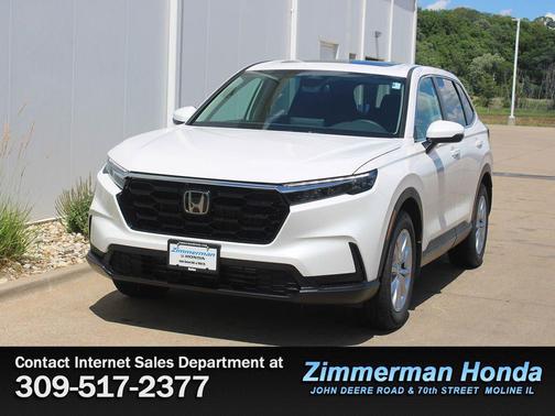 Platinum White Pearl 2026 Honda CR-V EX AWD