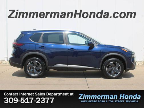 Deep Ocean Blue Pearl 2024 Nissan Rogue SV