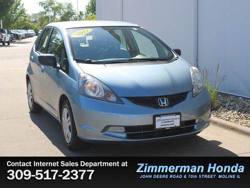 Blue 2011 Honda Fit Base