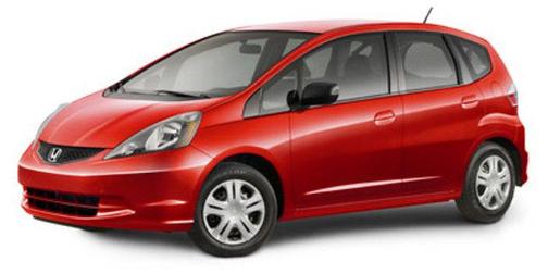 Blue 2011 Honda Fit Base
