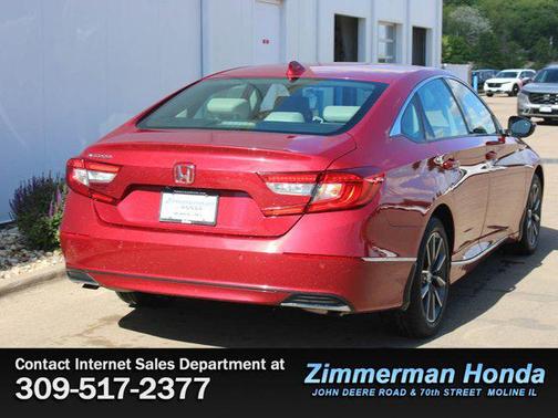 Radiant Red Metallic 2021 Honda Accord EX-L 1.5T
