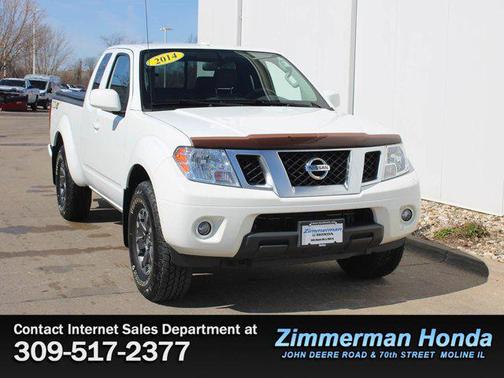 Glacier White 2014 Nissan Frontier PRO-4X