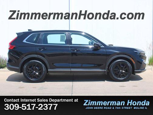 Black 2023 Honda CR-V LX AWD
