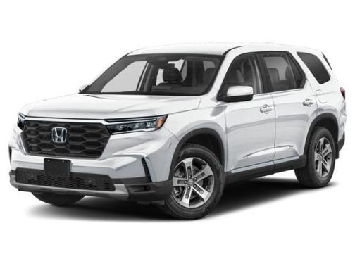 Platinum White Pearl 2023 Honda Pilot AWD EX-L 8 Passenger