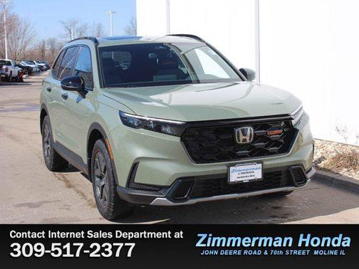 Ash Green Metallic 2026 Honda CR-V Hybrid TrailSport AWD