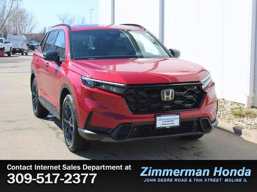 Radiant Red Metallic 2026 Honda CR-V Hybrid Sport-L AWD