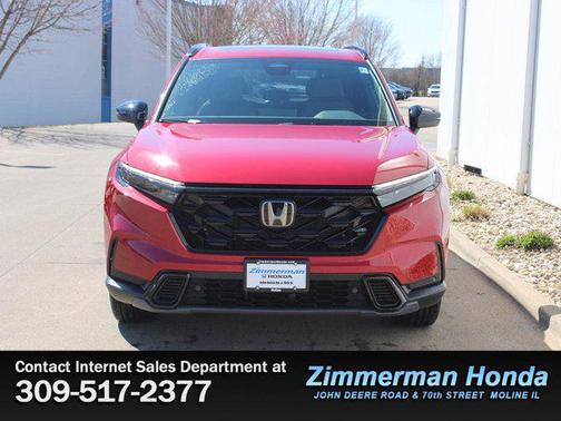 Radiant Red Metallic 2026 Honda CR-V Hybrid Sport-L AWD