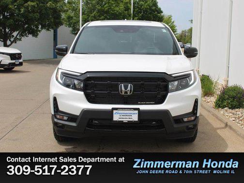 Platinum White Pearl 2026 Honda Ridgeline Black