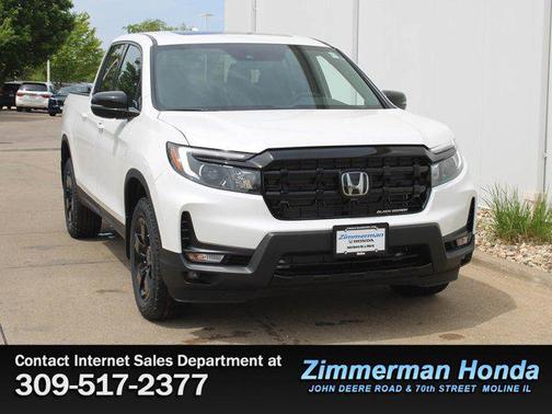Platinum White Pearl 2026 Honda Ridgeline Black