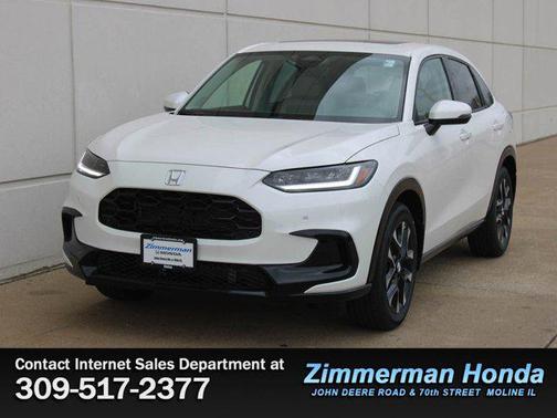 Platinum White Pearl 2026 Honda HR-V EX-L