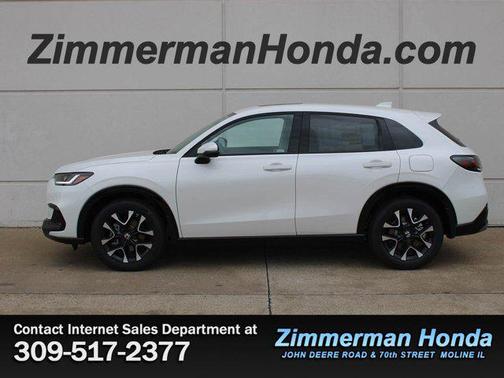 Platinum White Pearl 2026 Honda HR-V EX-L