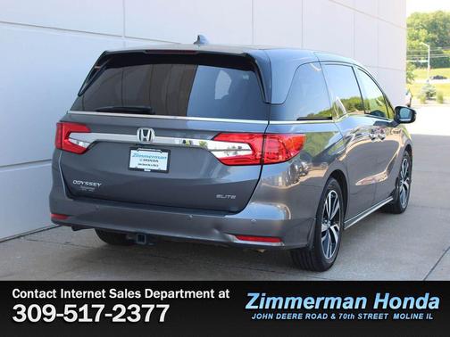 Gray 2019 Honda Odyssey Elite