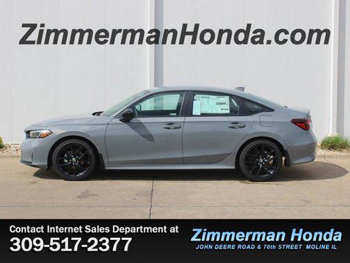 Gray 2026 Honda Civic Sport