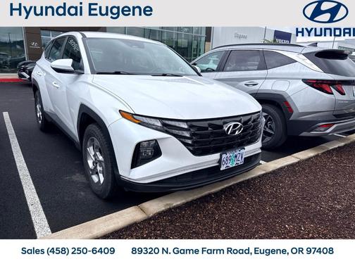Quartz White 2022 Hyundai TUCSON SE