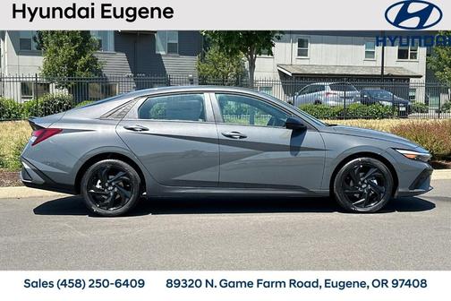 Gray 2026 Hyundai ELANTRA SEL Sport
