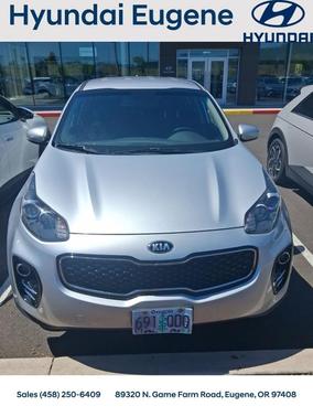 Sparkling Silver 2017 Kia Sportage LX