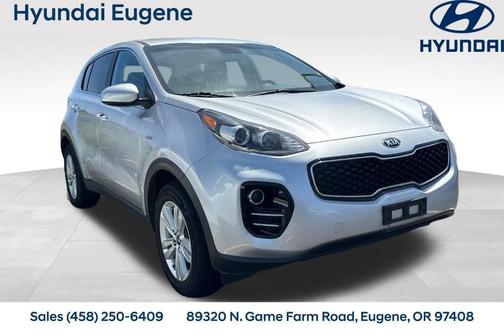 Sparkling Silver 2017 Kia Sportage LX