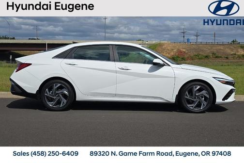 White 2026 Hyundai ELANTRA Limited