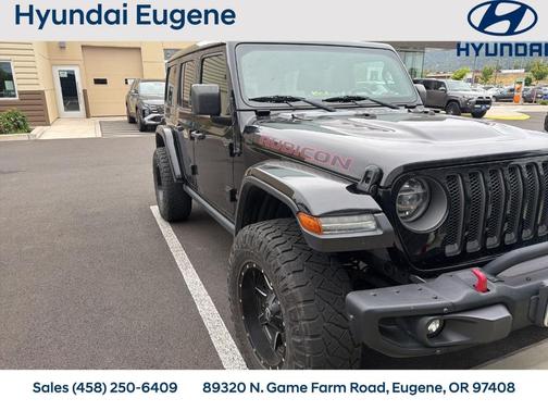 Black Clearcoat 2019 Jeep Wrangler Unlimited Rubicon