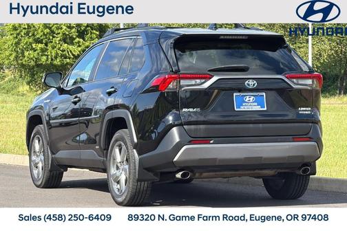Midnight Black Metallic 2020 Toyota RAV4 Hybrid Limited