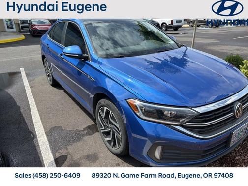 Rising Blue Metallic 2024 Volkswagen Jetta 1.5T SEL