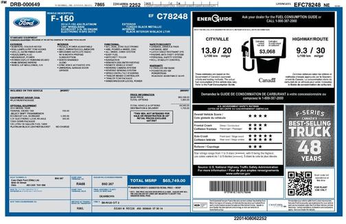 2014 Ford F-150 Platinum