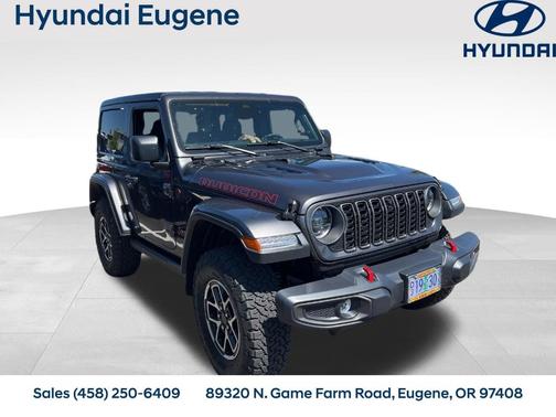 Granite Crystal Clearcoat Metallic 2025 Jeep Wrangler Rubicon
