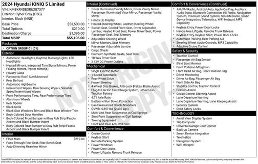2024 Hyundai IONIQ 5 Limited