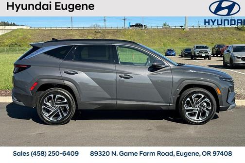 Gray 2026 Hyundai TUCSON Limited