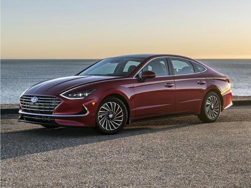 Oxford Blue 2022 Hyundai SONATA Hybrid SEL