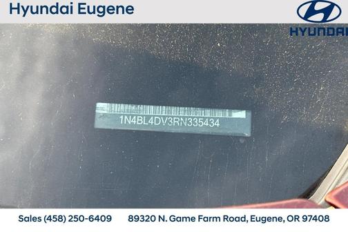 2024 Nissan Altima 2.5 SV