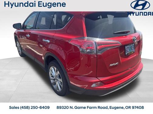 Barcelona Red Metallic 2017 Toyota RAV4 Limited