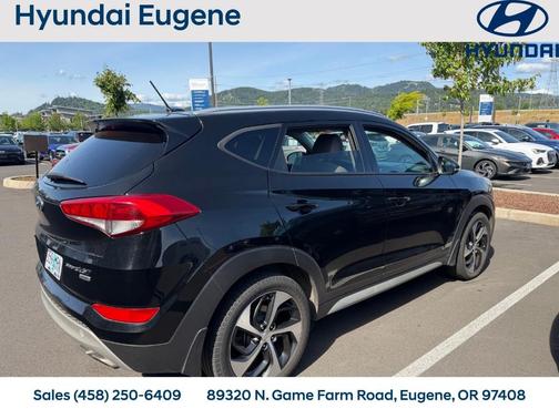 Black Noir Pearl 2017 Hyundai TUCSON Sport