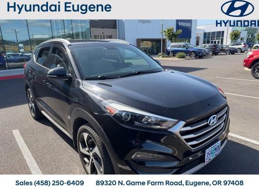 Black Noir Pearl 2017 Hyundai TUCSON Sport