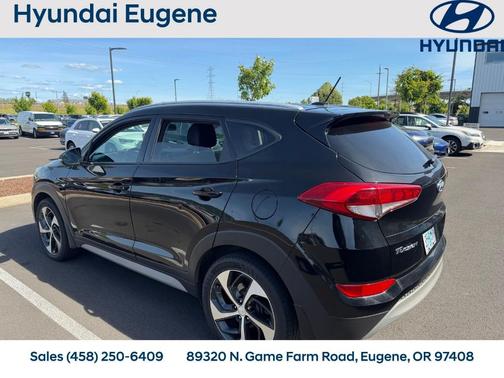 Black Noir Pearl 2017 Hyundai TUCSON Sport