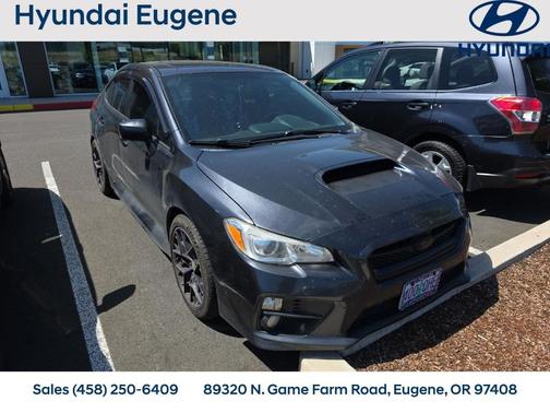 Dark Gray Metallic 2016 Subaru WRX Premium